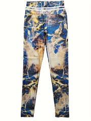 High Waist Tummy Control Yoga Leggings Quick Dry Hip Lift Sports Pants