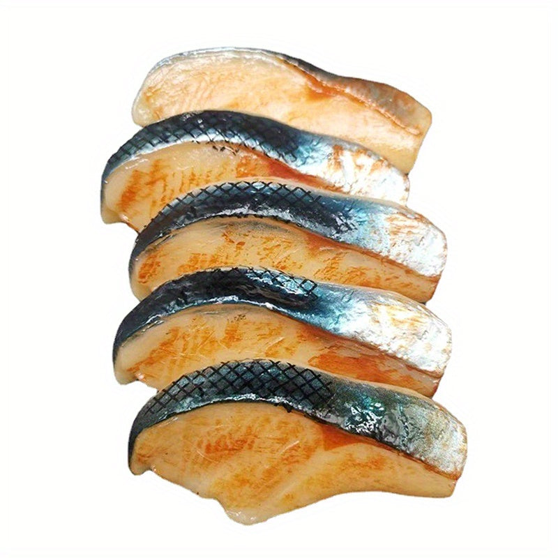 5pcs Realistic BBQ Seafood Pretend Play Food for Home Decor & Outdoor BBQ Props