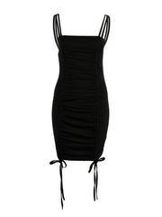 Ruched Drawstring Cami Dress for Women