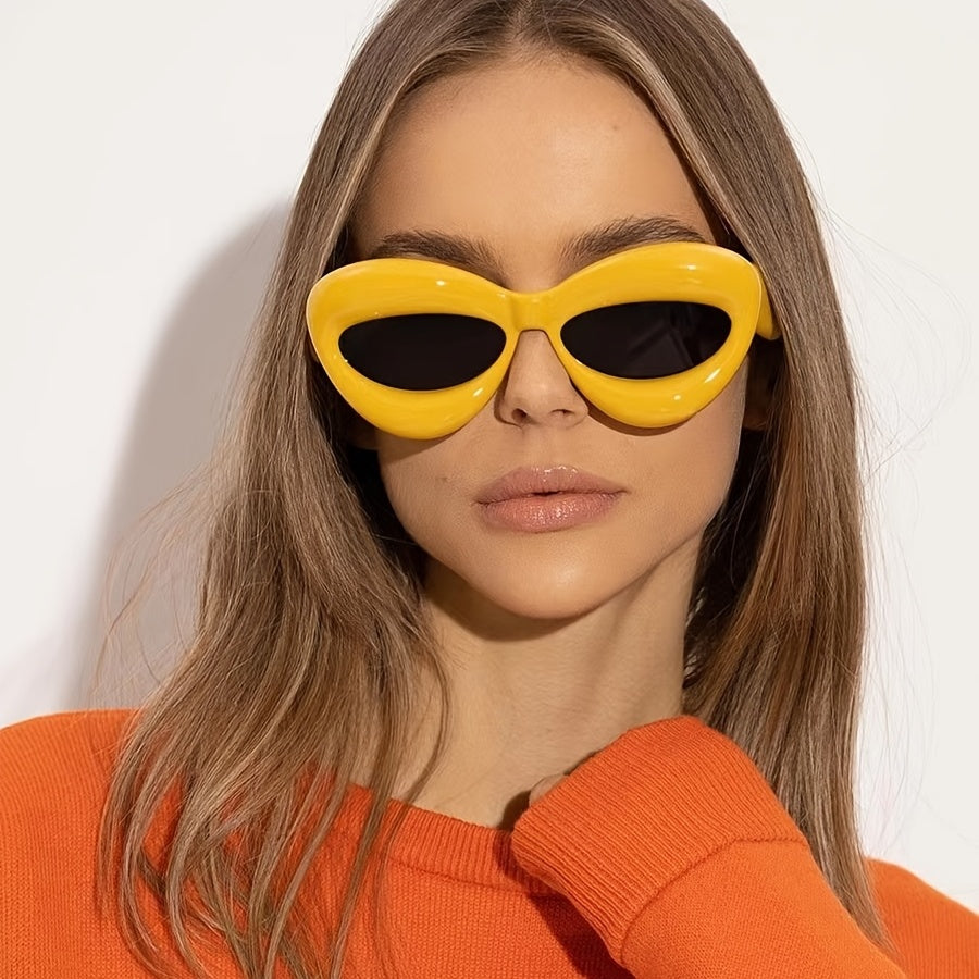 Inflated Frame Sunglasses UV400 Protection