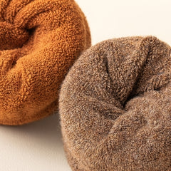 Thick & Warm Winter Socks Knit Style Crew Length Women's Stockings
