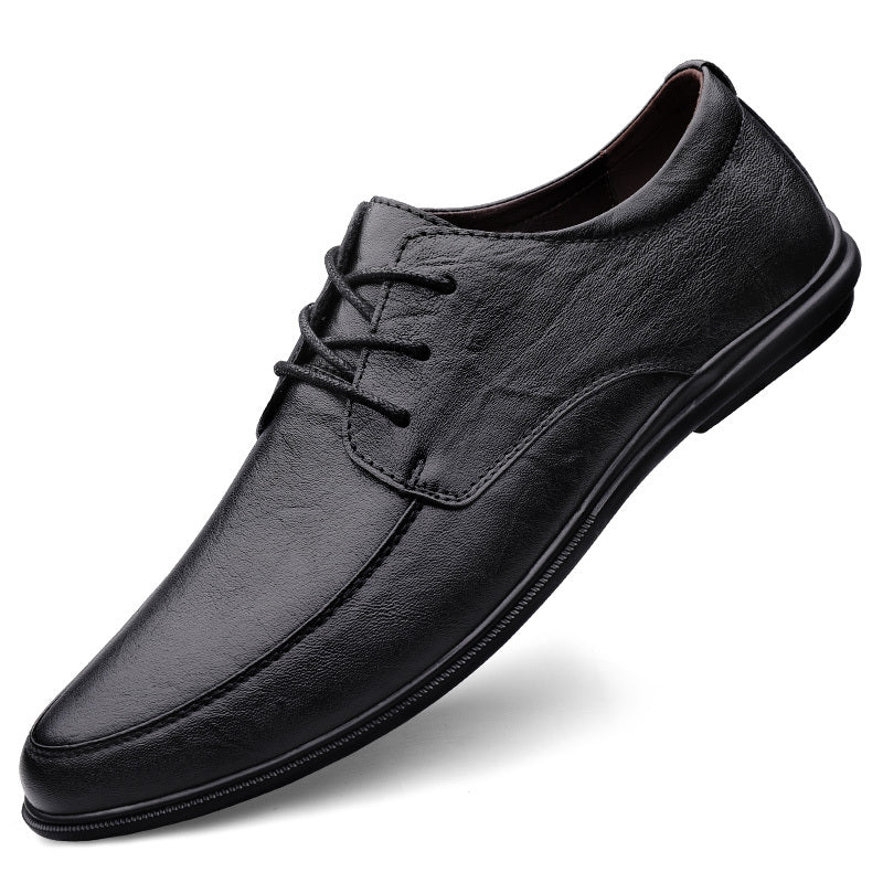CLOHOO Customizable Leather Dress Shoes Lightweight Sneakers