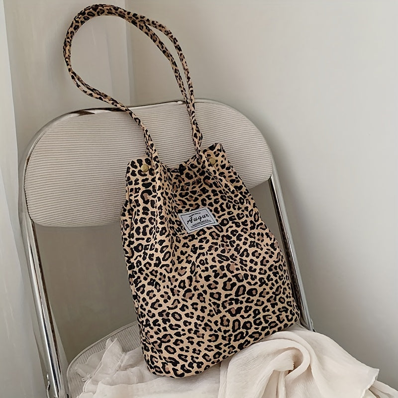 Casual Print Tote Bag Large Capacity Handbag