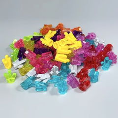 10pcs Small Particle Building Blocks Set for Mineral and Crystal Scene