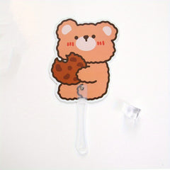 5pcs Cartoon Mini Handheld Fan Portable Beach Fan Children's Gift