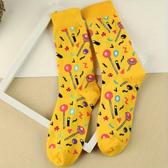 Candy Print Socks Women's Stockings
