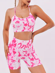 Tie Dye High Waist Running Short Women's Activewear