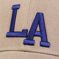 Unisex LA Embroidery Baseball Cap for Spring and Autumn