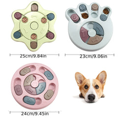 Interactive Dog Puzzle Toy Slow Feeder Non Slip Training & Entertainment