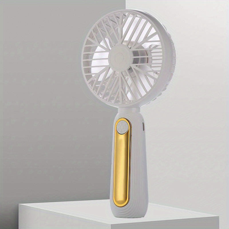 Mini Handheld Fan USB Rechargeable Portable Pocket Fan