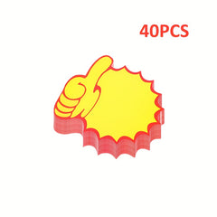 40pcs Tags & Party Gift Retail Promotion Tags