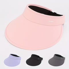 Foldable Visor Hat Wide Brim UV Protection Sun Hat Summer Outdoor Beach Hats