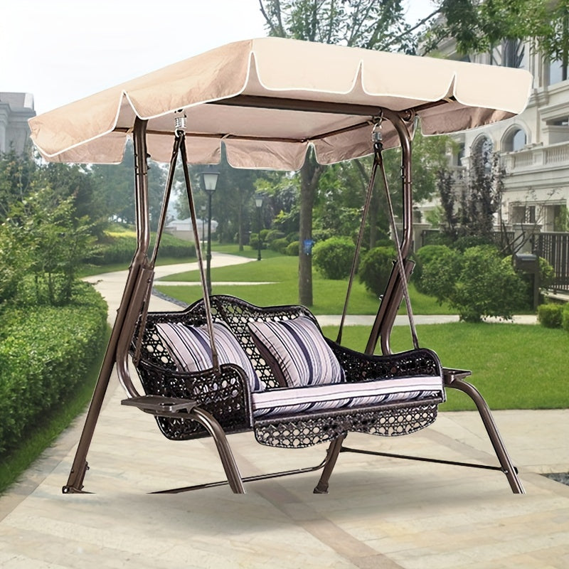 Waterproof Swing Canopy Replacement Top Cover for Porch Swing - Excluding Swing