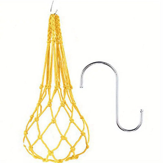 Hanging Chicken Feed Fruit Vegetable Mesh Bag
