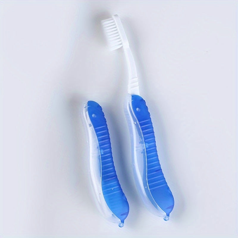 Portable Foldable Toothbrush for Travel Camping & Hiking