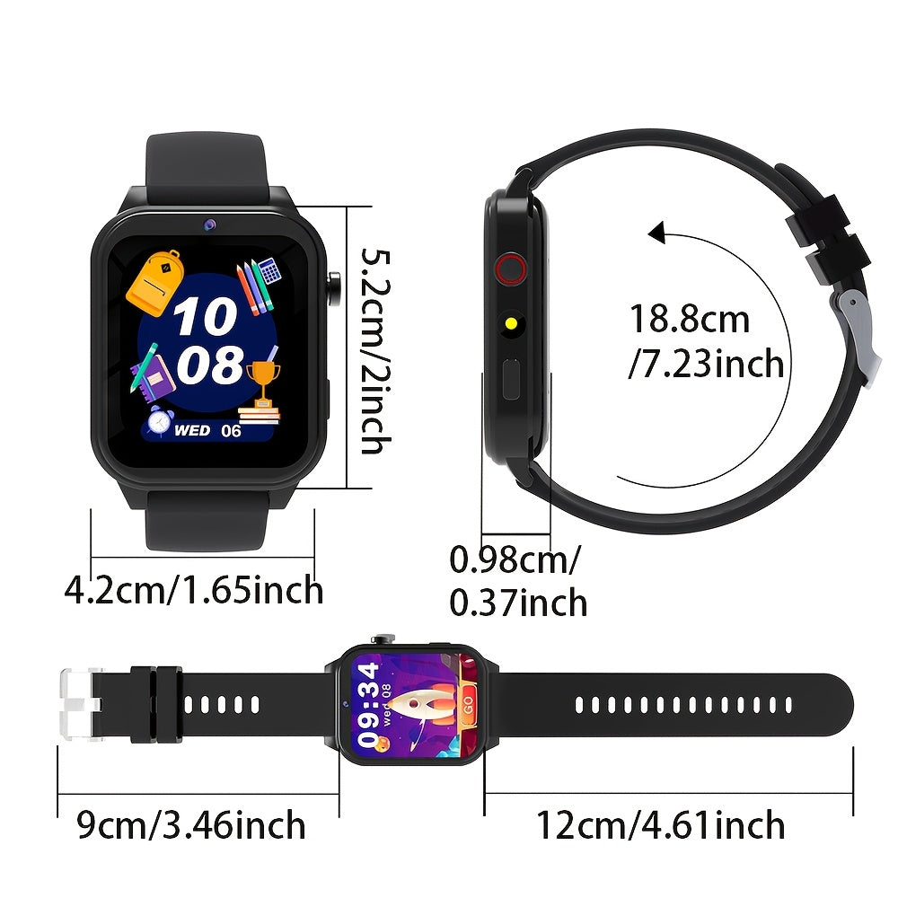 Kids Educational Toy Watch 18 Games HD Camera Flashlight Alarm Clock Timer