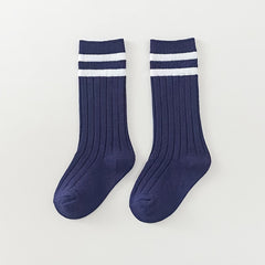 Breathable Striped Over The Knee Socks for Newborns