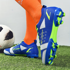 XJIAN Boy's Non Slip Football Cleat With Spikes - Outdoor Soccer Shoes