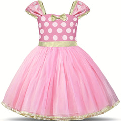 Toddler Princess Dress Mesh Dress Baby Girl Birthday Party Play Dress