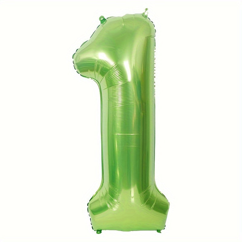 3pcs 32 inch Green Foil Balloons for Engagement Wedding Photos Birthday Decor