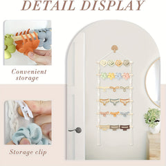 Hair Accessories Organizer Braid Claw Clip Organizer Holder