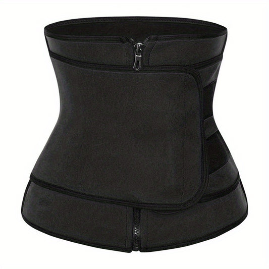 Waist Trainer Corset for Weight Loss Women's Zipper Tummy Control