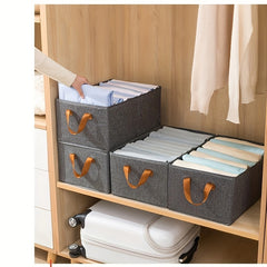 Clothes Drawer Storage Box With Handles Leggings Drawer Storage Basket