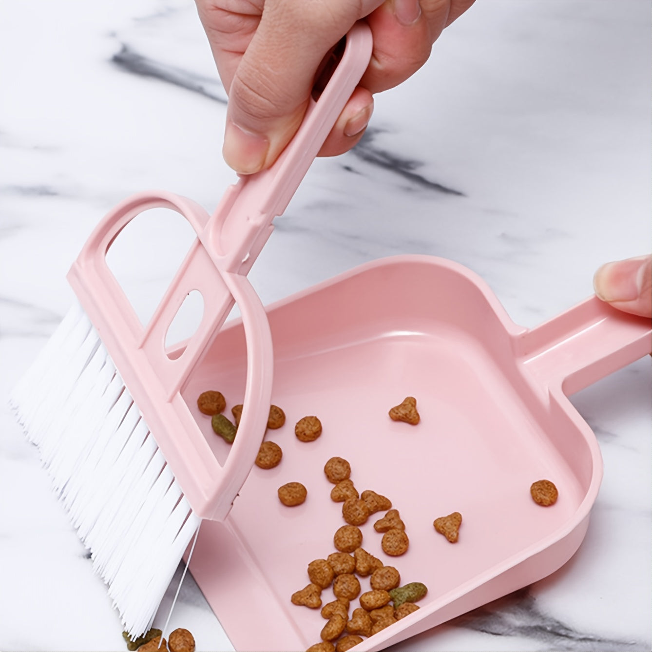 3-Piece Pet Cleaning Set - Broom, Trash Shovel, Scoop