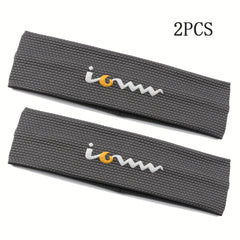 2pcs Men's W Logo Sports Headbands - Adjustable Sweat Wicking Knit Fabric