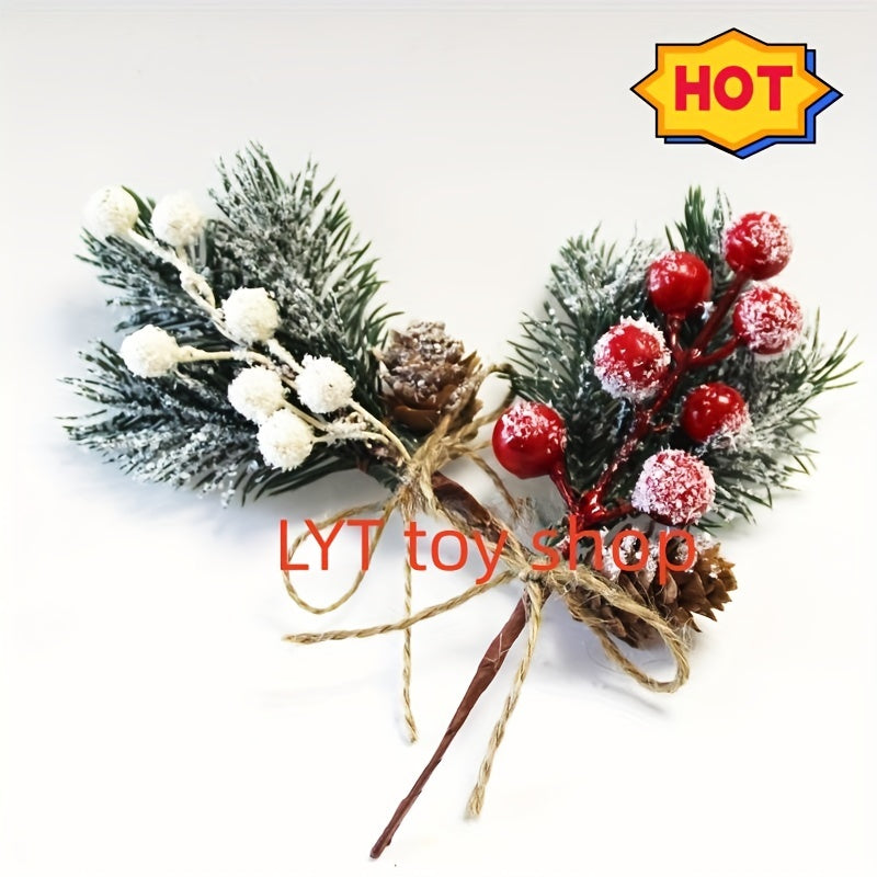 Natural Pine Cones Christmas Accessories Pack