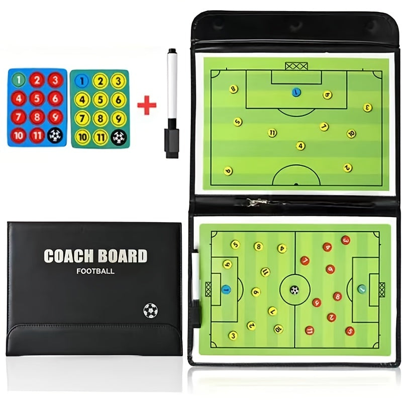 Magnetic Folding Football Coach Board Set