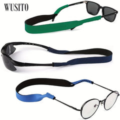 WUSITO Sunglass Strap Glasses Strap Neoprene Material Secure Eyewear