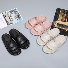 Unisex Slides Non Slip Slippers Open Toe Shoes Indoor Outdoor