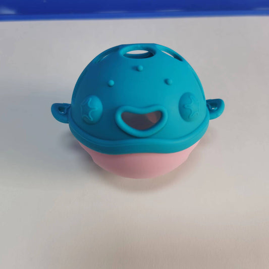 Silicone Teether Bubble Fish Dolphin Shape Molar Stick