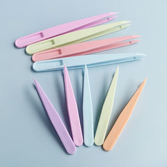 5pcs Diamond Painting Nail Art Tweezers Plastic Tweezers