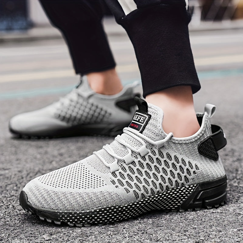 Men's Breathable Running Shoes Lightweight Jogging Sneakers