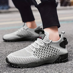 Men's Breathable Running Shoes Lightweight Jogging Sneakers