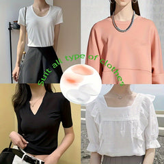 2pcs Women's Clothing Silicone Shoulder Pads Non slip Invisible Breathable