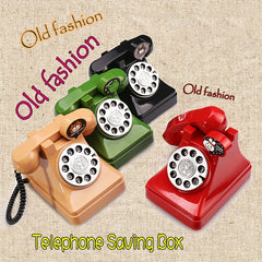 Pink Piggy Bank Telephone for Photography Props or Room Decor