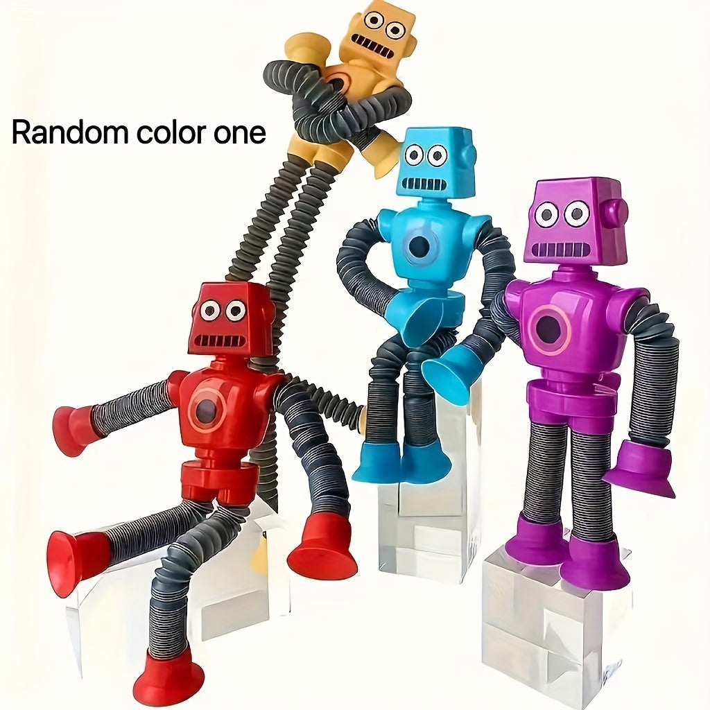 Flexible Telescopic Tube Shape Shifting Robot Toy for Kids