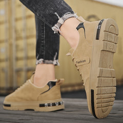 Men's Lace Up Skate Shoes with Good Grip