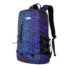 Stylish Reflective Backpack for Adults & Students - Lightweight & Versatile