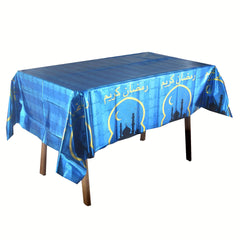 2pcs Disposable Aluminum Film Tablecloth Party Decoration