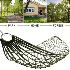Nylon Hammock Mesh Rope Hammocks For Outside Sleeping Camping