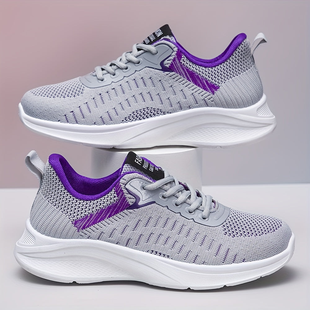 Thick Sole Shock Absorption Mesh Sneakers Lightweight Comfortable Shoes