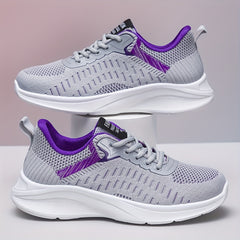 Thick Sole Shock Absorption Mesh Sneakers Lightweight Comfortable Shoes