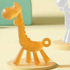 Baby Silicone Giraffe Teether Baby Teething Toy