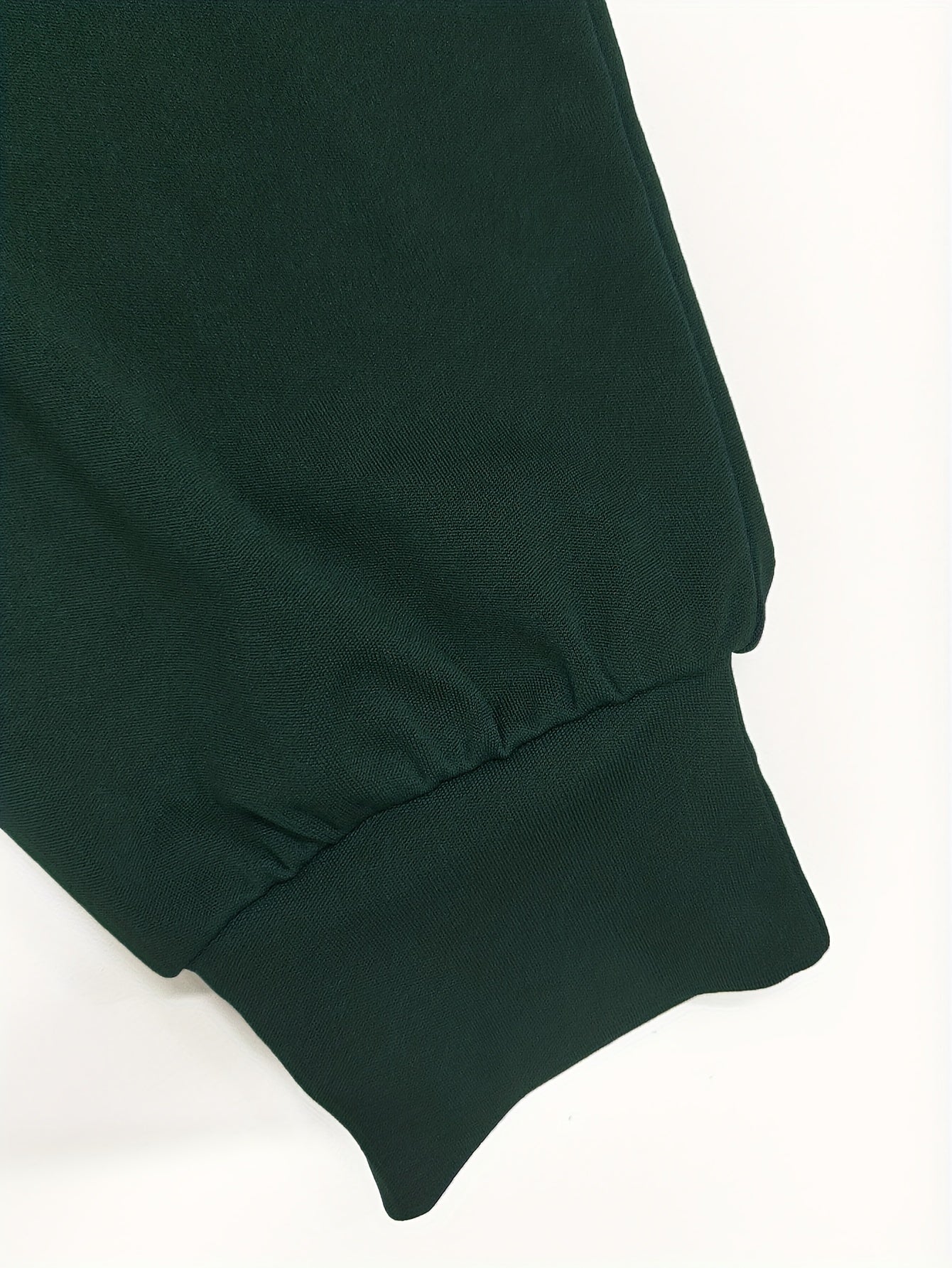Colorblock Side Knot Lantern Sleeve V Neck Midi Dress