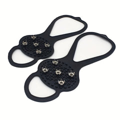 Anti Slip Shoe Spikes Silicone Snow Spikes for Skiing & Hiking