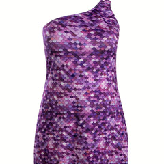One Shoulder Lounge Dress